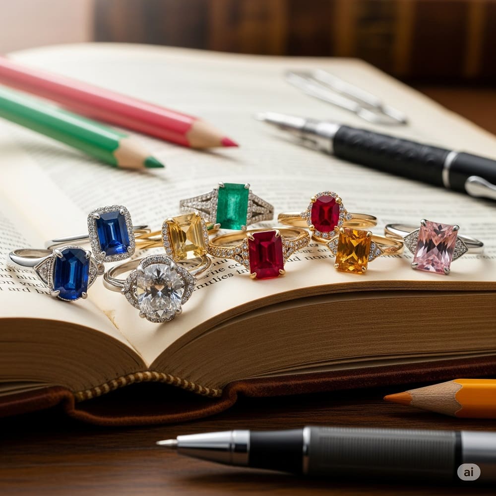 Gemstone Rings for Focus and Study: A Stylish BacktoSchool Choice