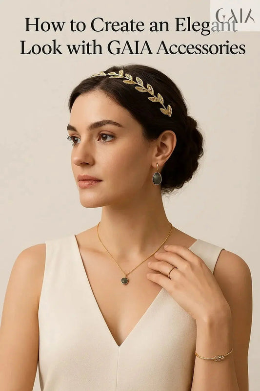 How to Create an Elegant Look with GAIA Accessories - GAIA - Jewellery Store