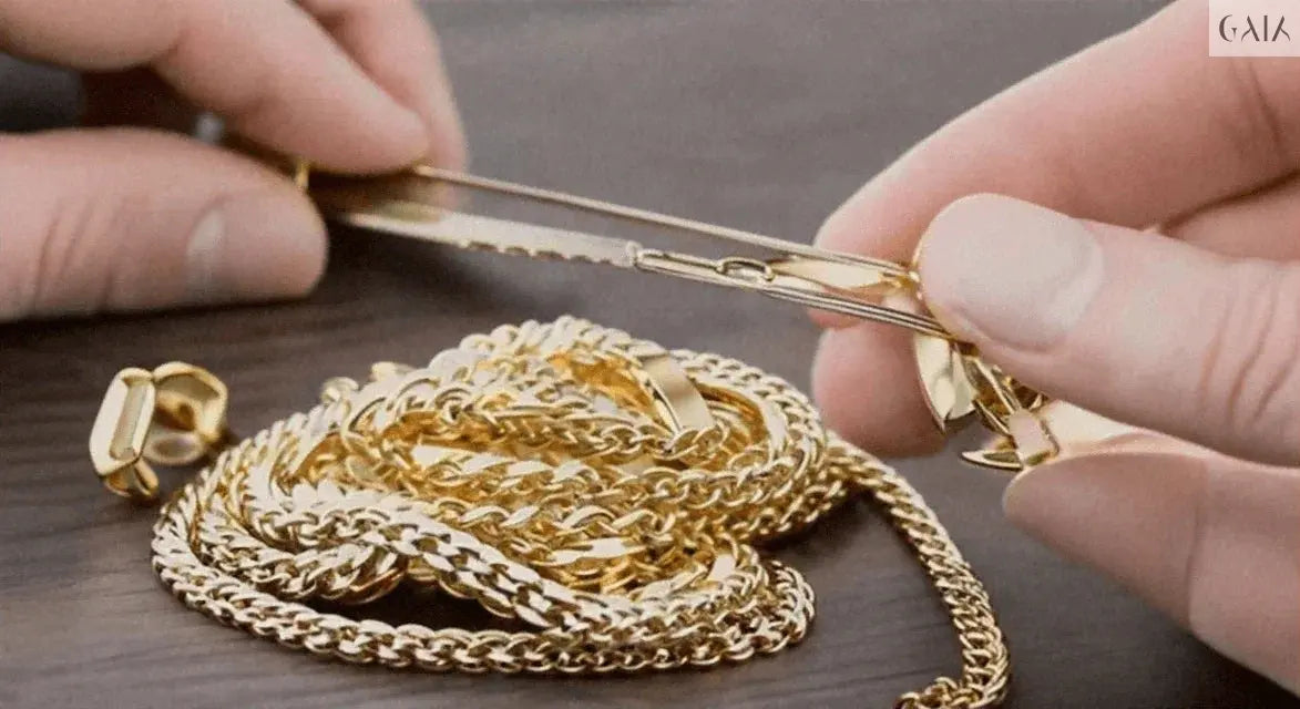 How to Keep Your Gold-Plated Stainless Steel Jewelry Sparkling: Expert Tips for Longevity - GAIA