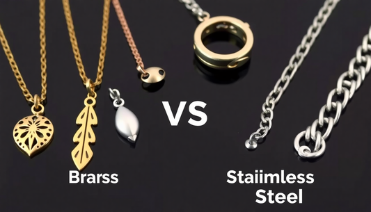 Brass vs. Stainless Steel: Which Material Is Heavier for Your Jewelry in 2025? - GAIA - Jewellery Store