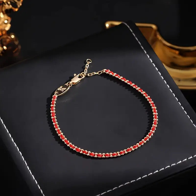 Pink Floral Bracelet - Unique & Elegant Design - GAIA