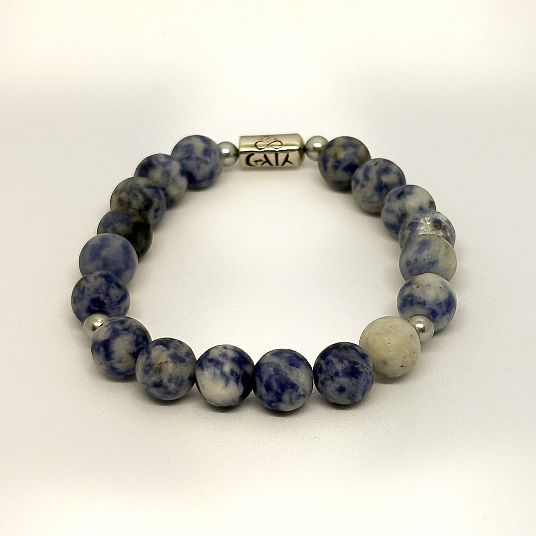 Brazil Sodalite (matte) Bracelet