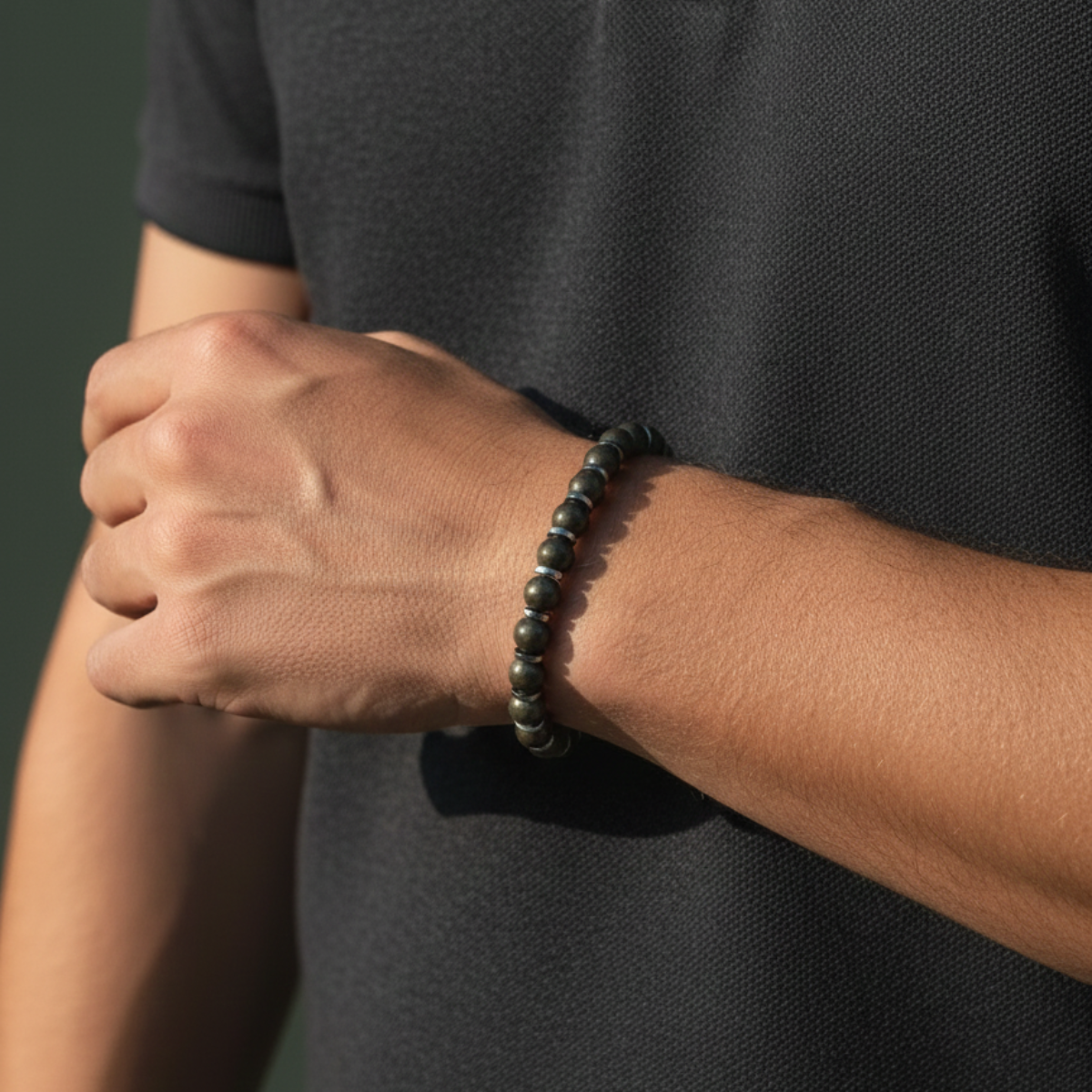 Pyrite Elegance Bracelet