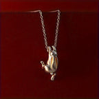 Moon Rabbit Necklace Jewelry Designers  Necklace GAIA