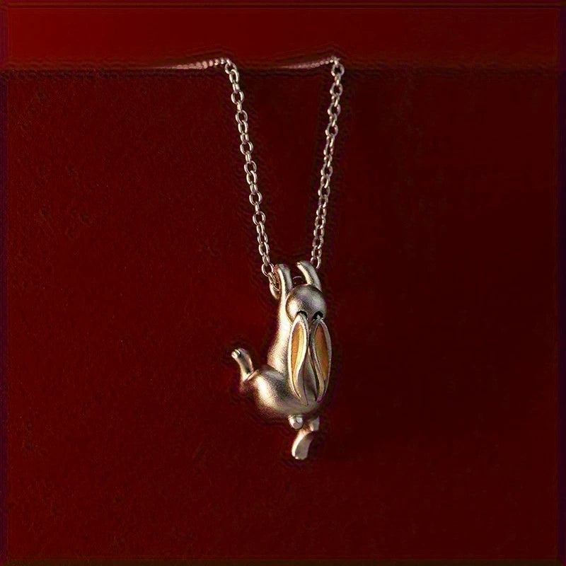 Moon Rabbit Necklace
