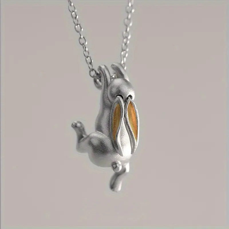 Moon Rabbit Necklace