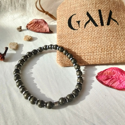 Pyrite Elegance Bracelet