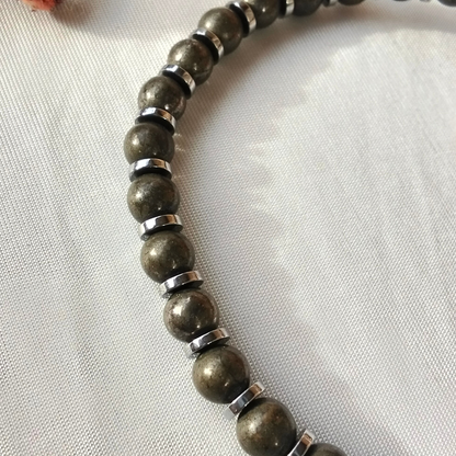 Pyrite Elegance Bracelet