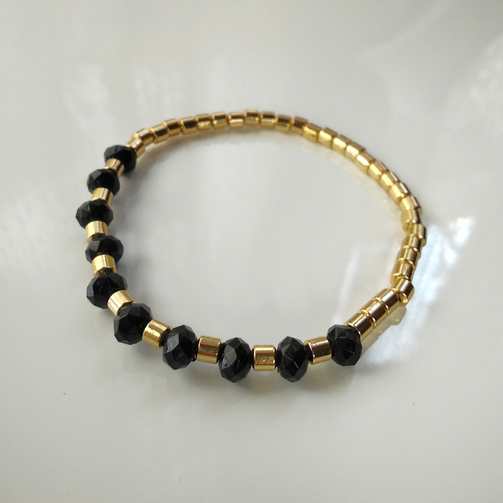 Sparkle Onyx Bracelet Jewelry Designers  bracelet GAIA