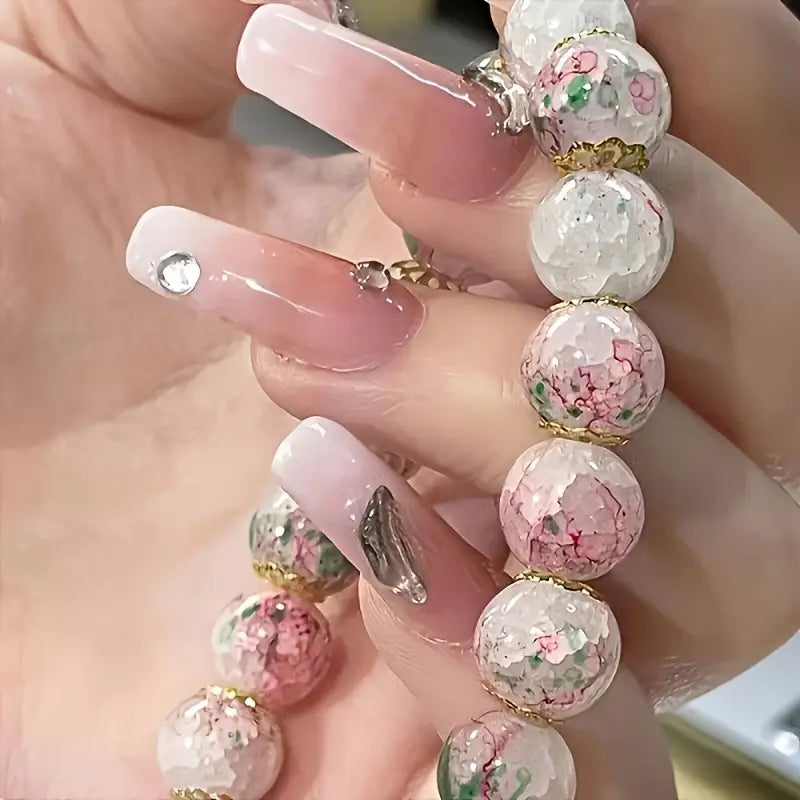 Cherry Blossom Glass Bracelet - GAIA Global