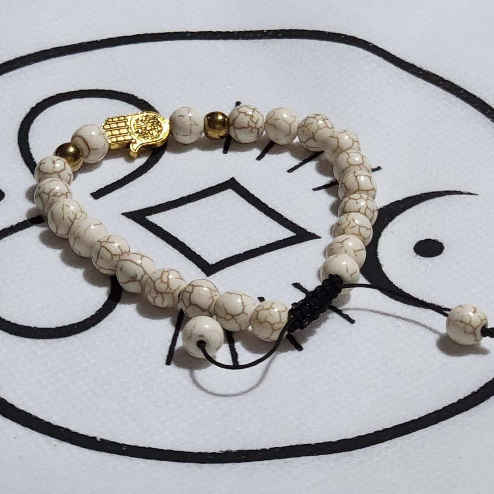 White Turquoise bracelet