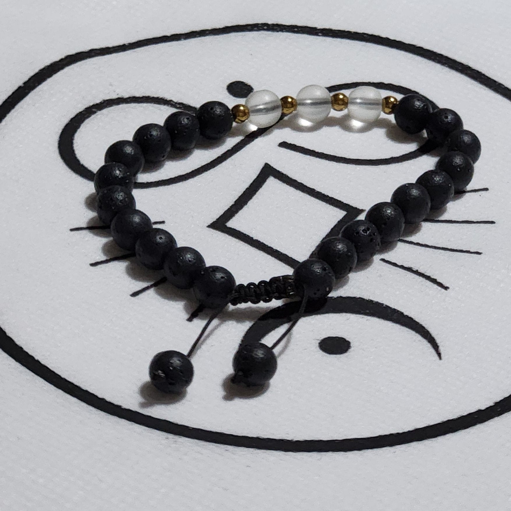 Black Lava Bracelet - GAIA