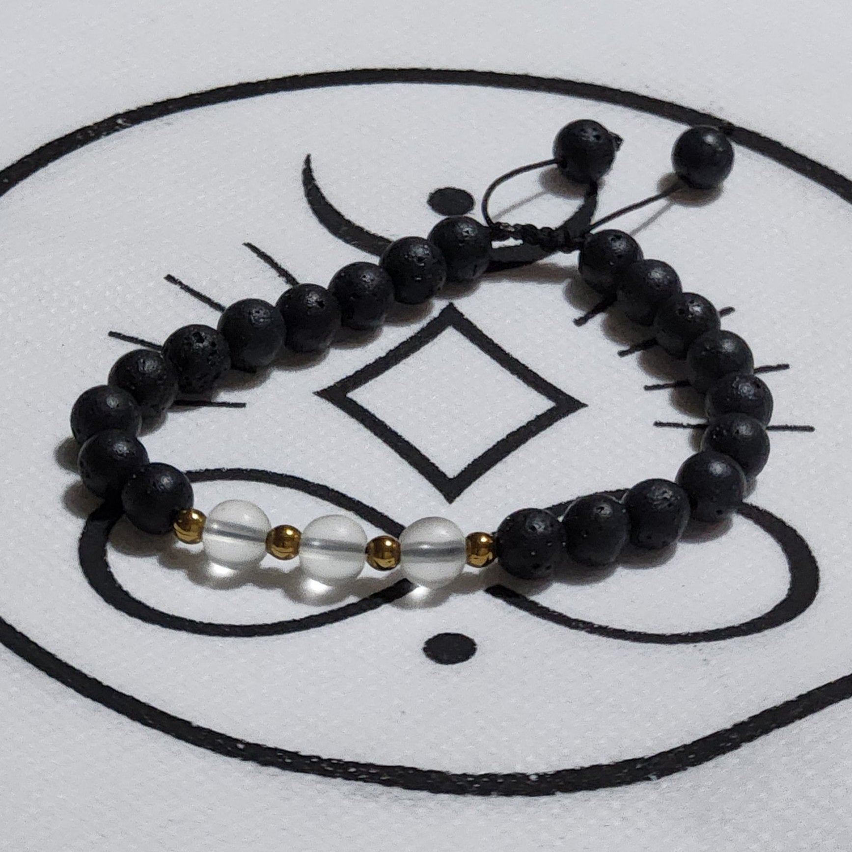 Black Lava Bracelet - GAIA