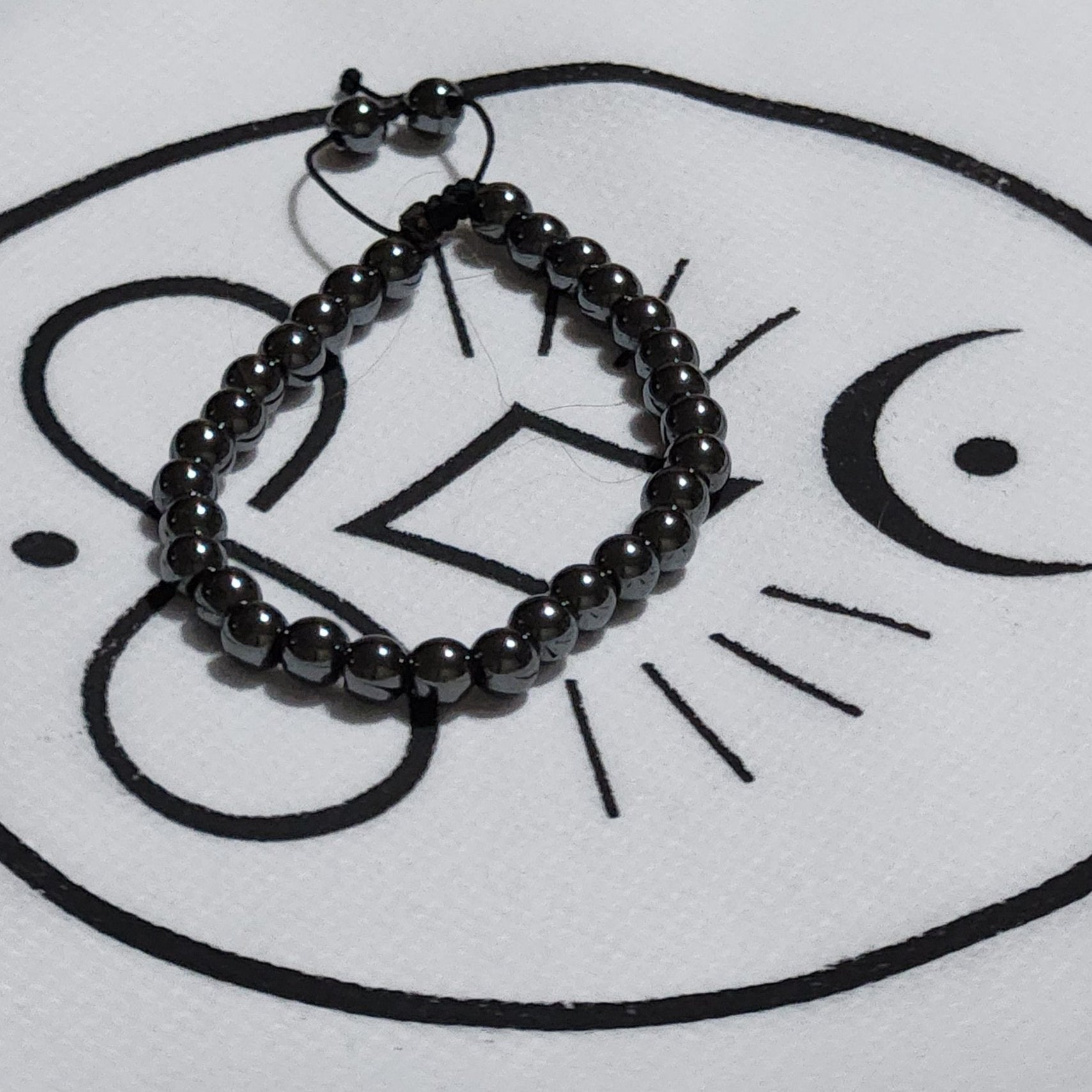 Dark Gray Hematite Bracelet