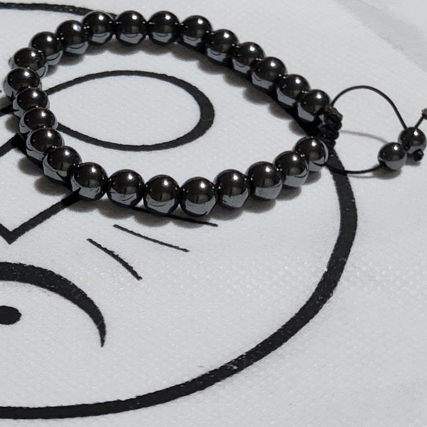 Dark Gray Hematite Bracelet