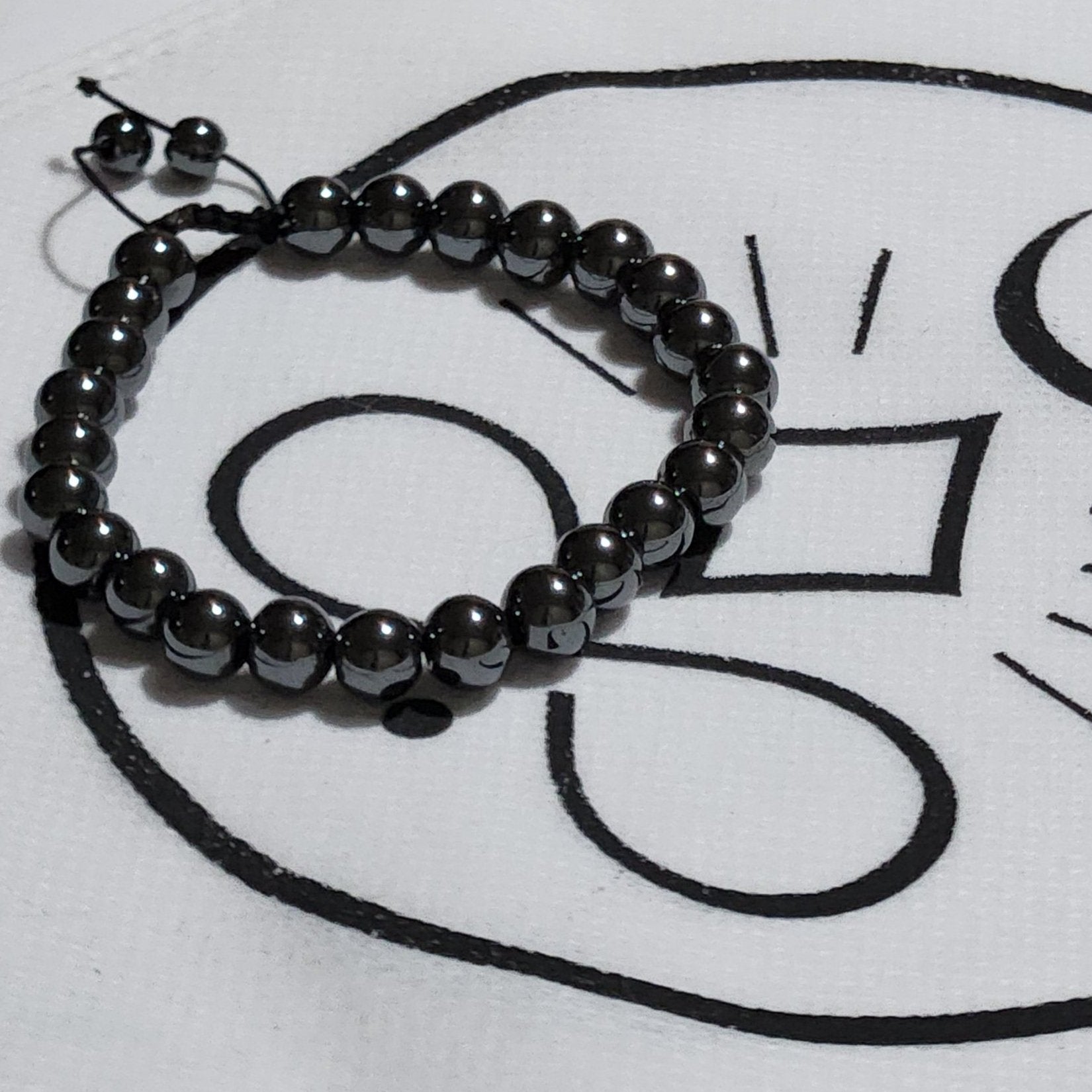 Dark Gray Hematite Bracelet