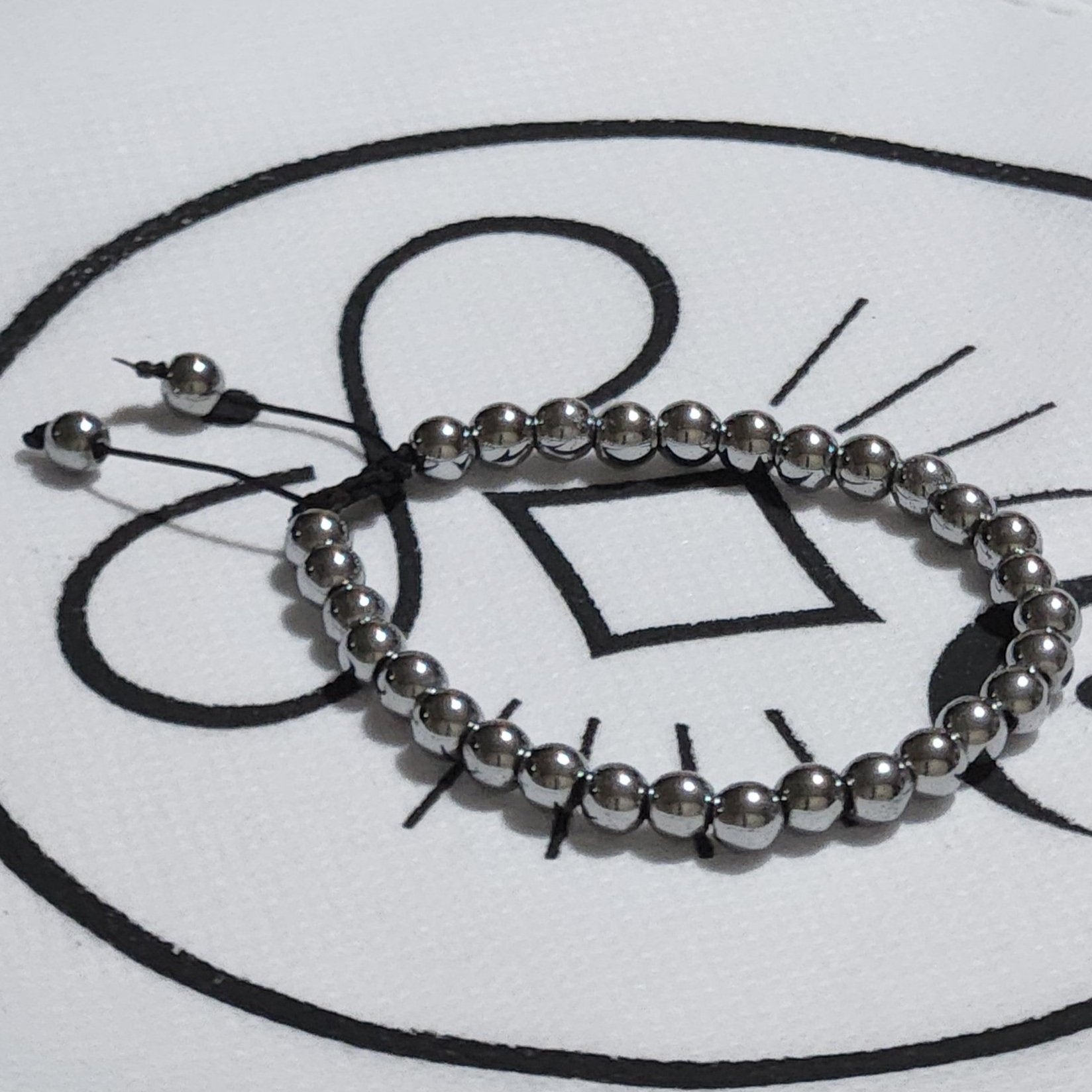 magnetic hematite bracelet
