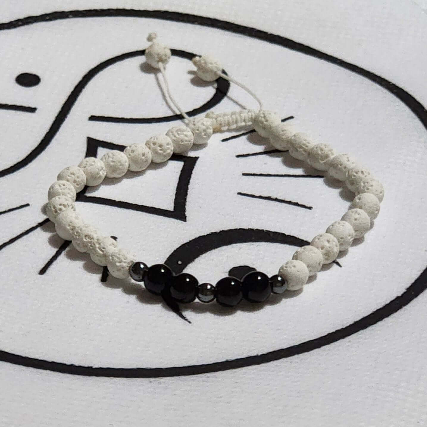 White Lava Bracelet