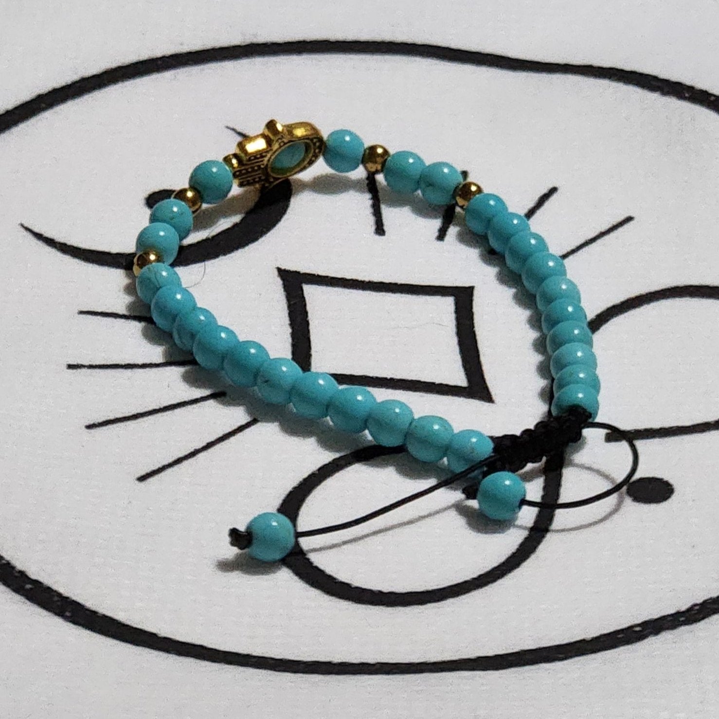 real turquoise bracelet