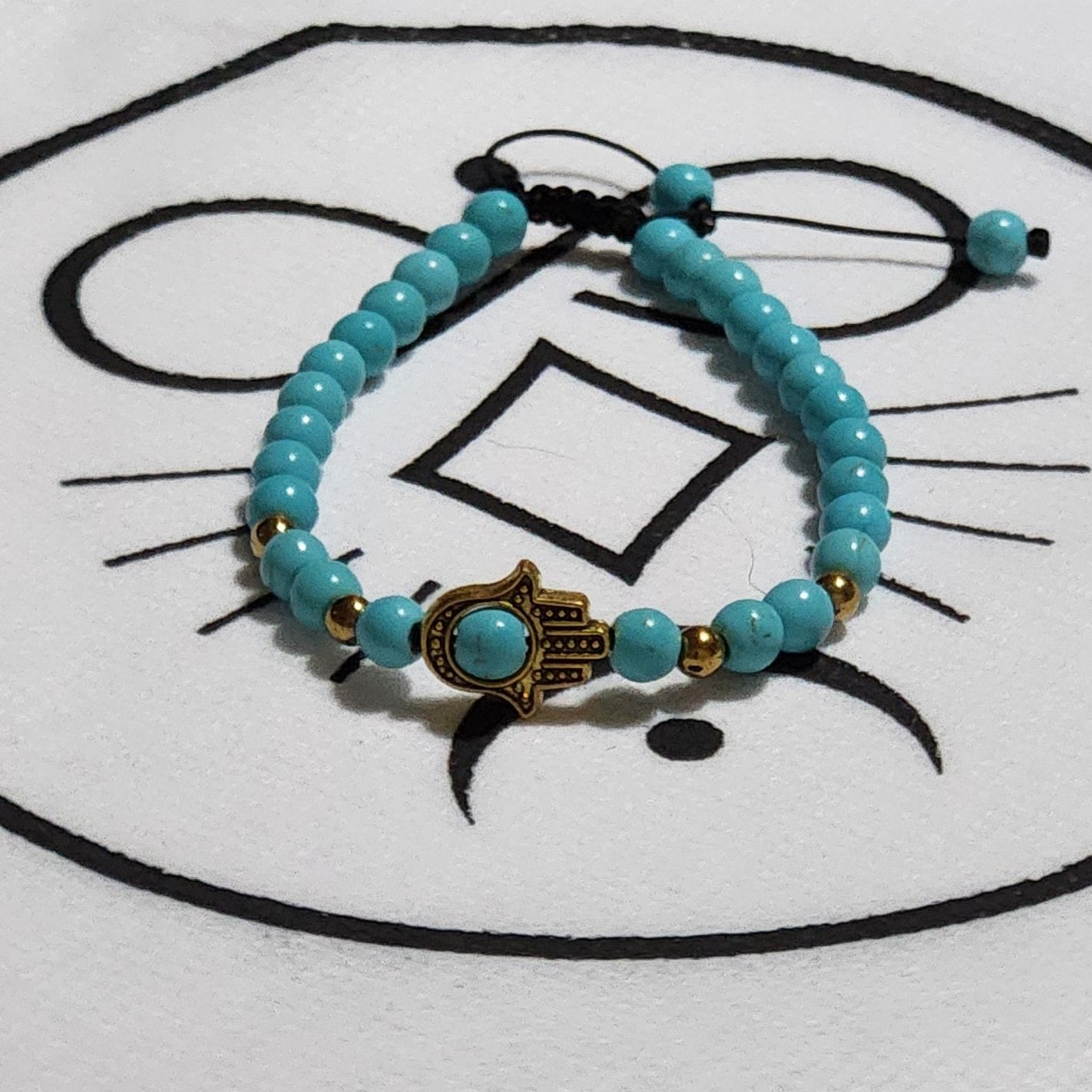 real turquoise bracelet