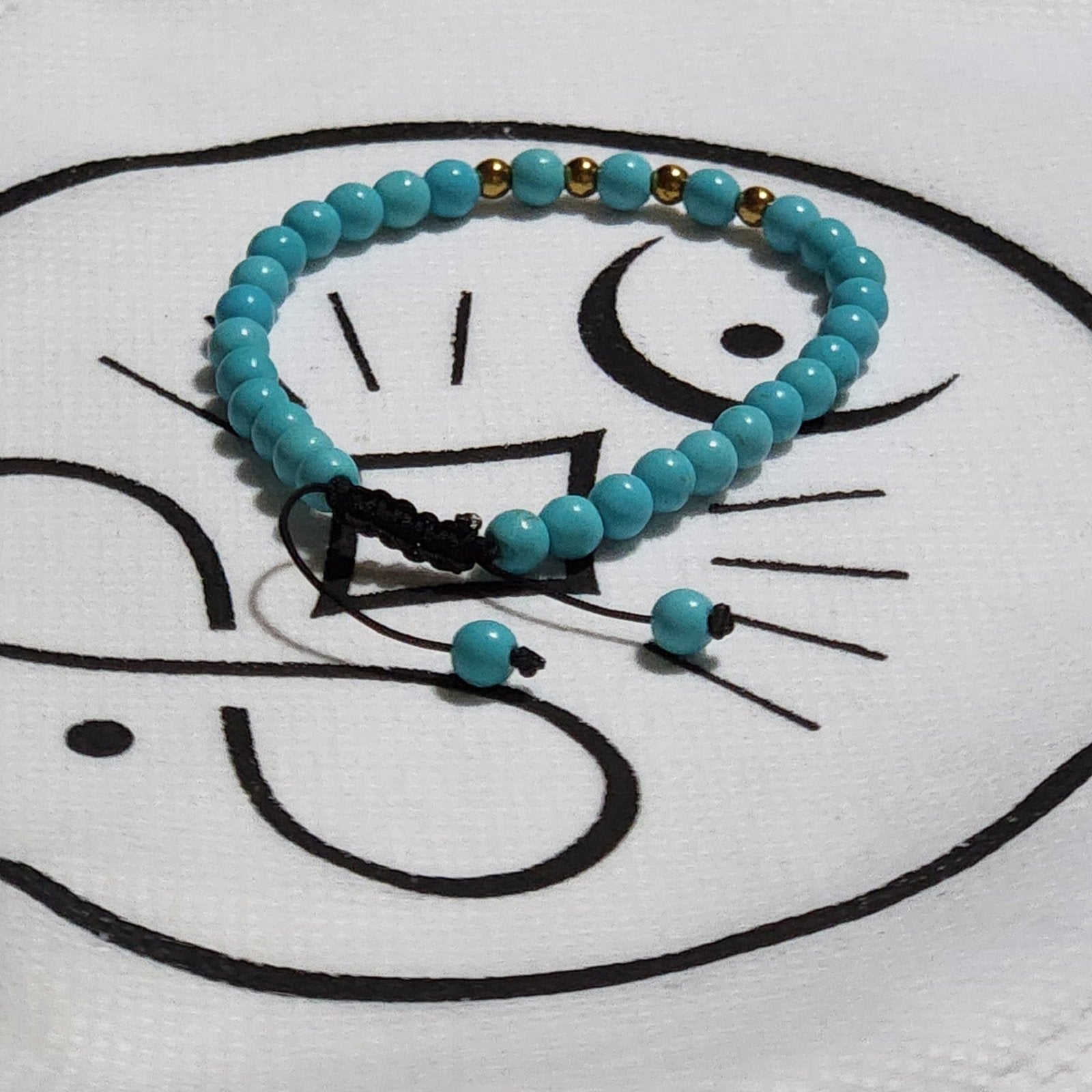 real turquoise bracelet