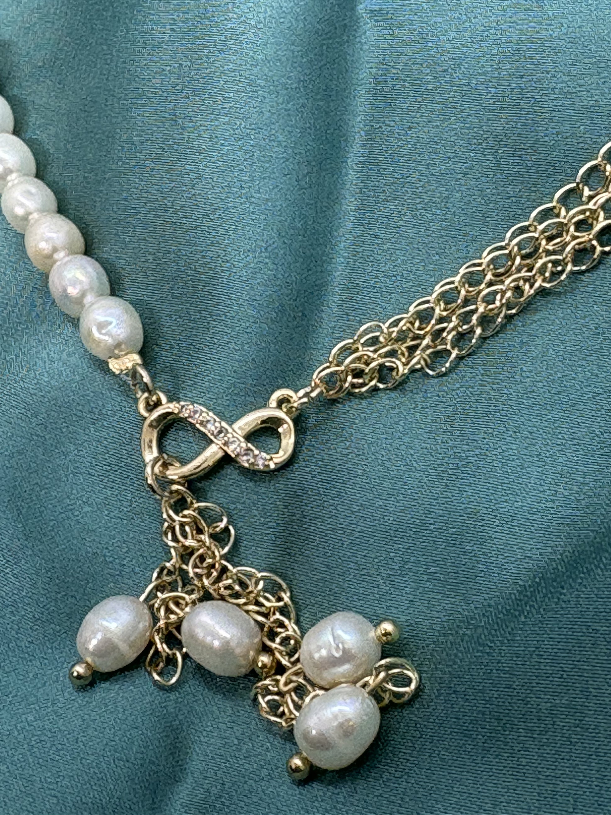 Infiniti Pearl Necklace - Necklaces - GAIA