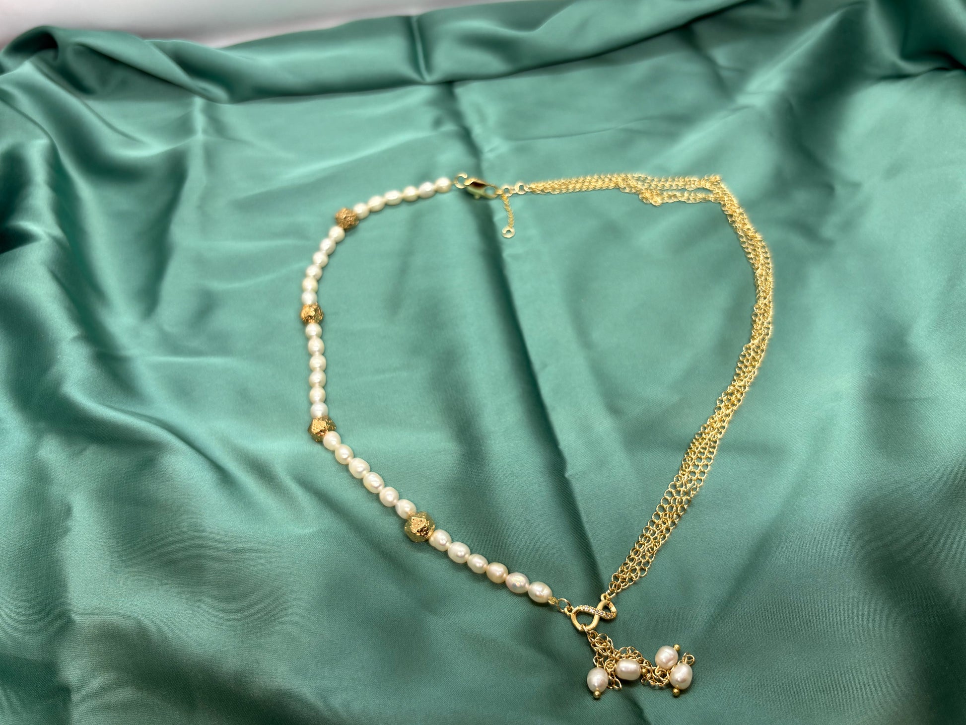 Infiniti Pearl Necklace - Necklaces - GAIA