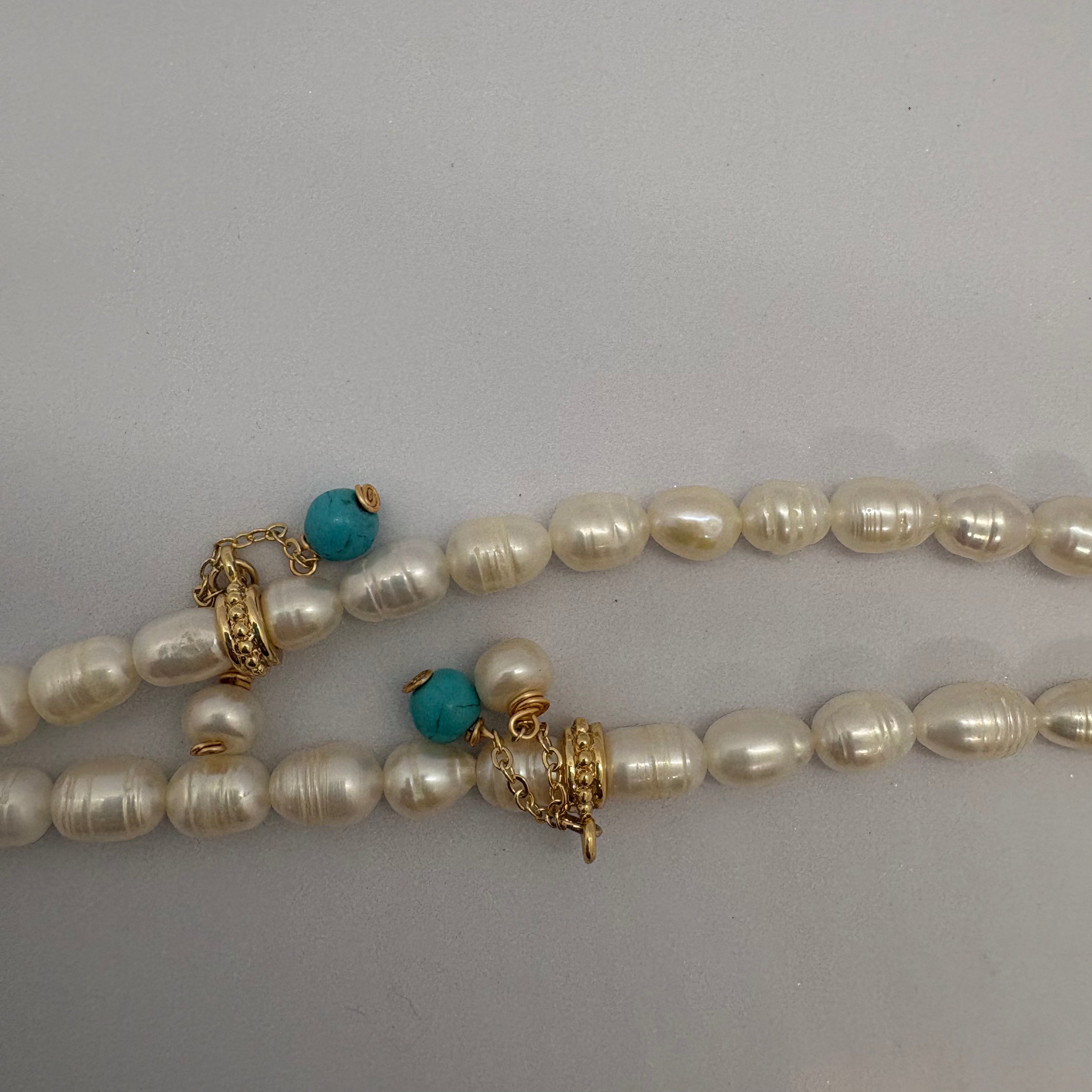 Natural Pearl Sabha Necklace - GAIA