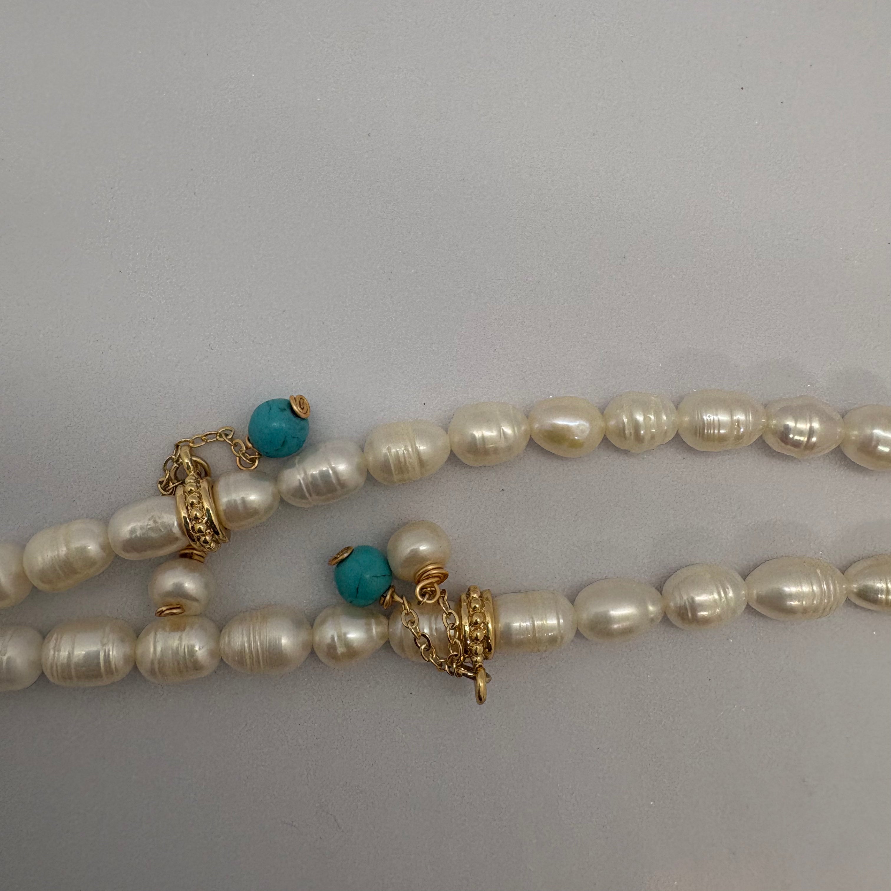 Natural Pearl Sabha Necklace - GAIA Global