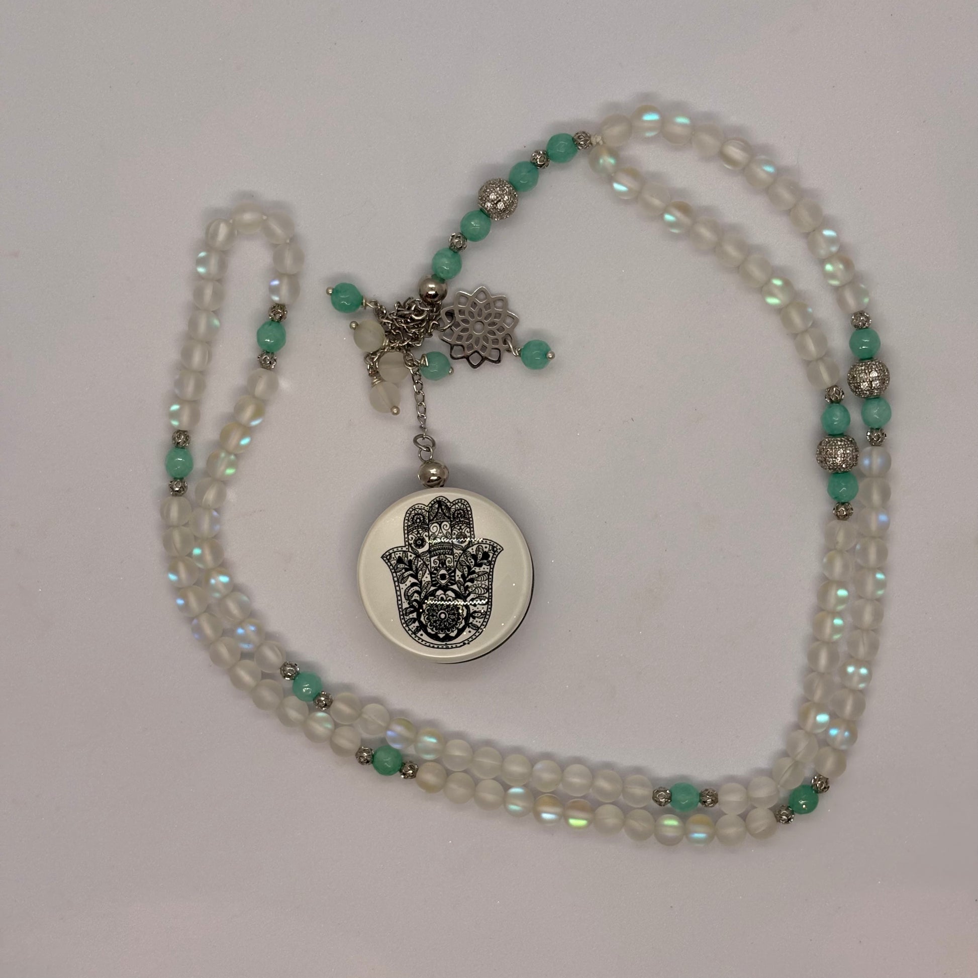 White Sebha Necklace - Necklaces - GAIA
