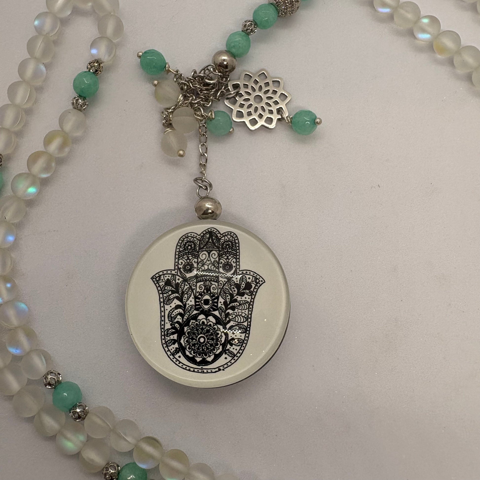 White Sebha Necklace - Necklaces - GAIA