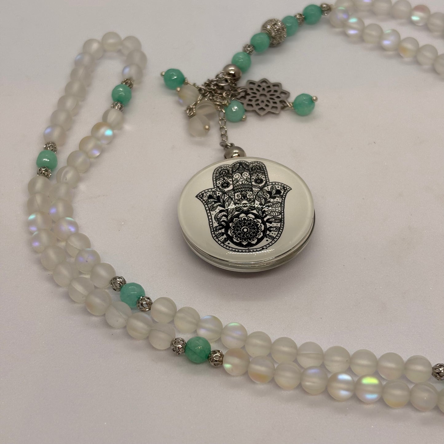 White Sebha Necklace - Necklaces - GAIA