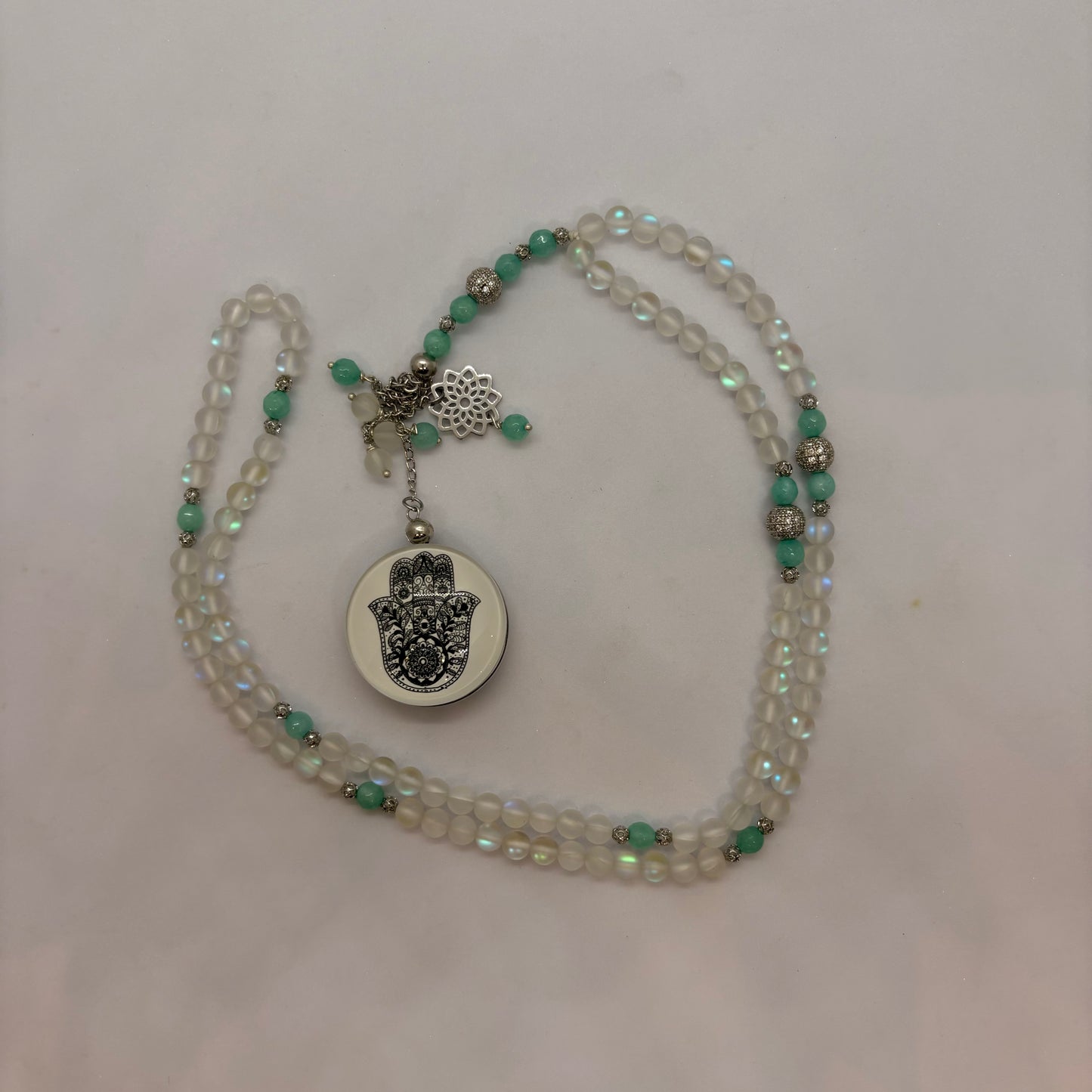White Sebha Necklace - Necklaces - GAIA