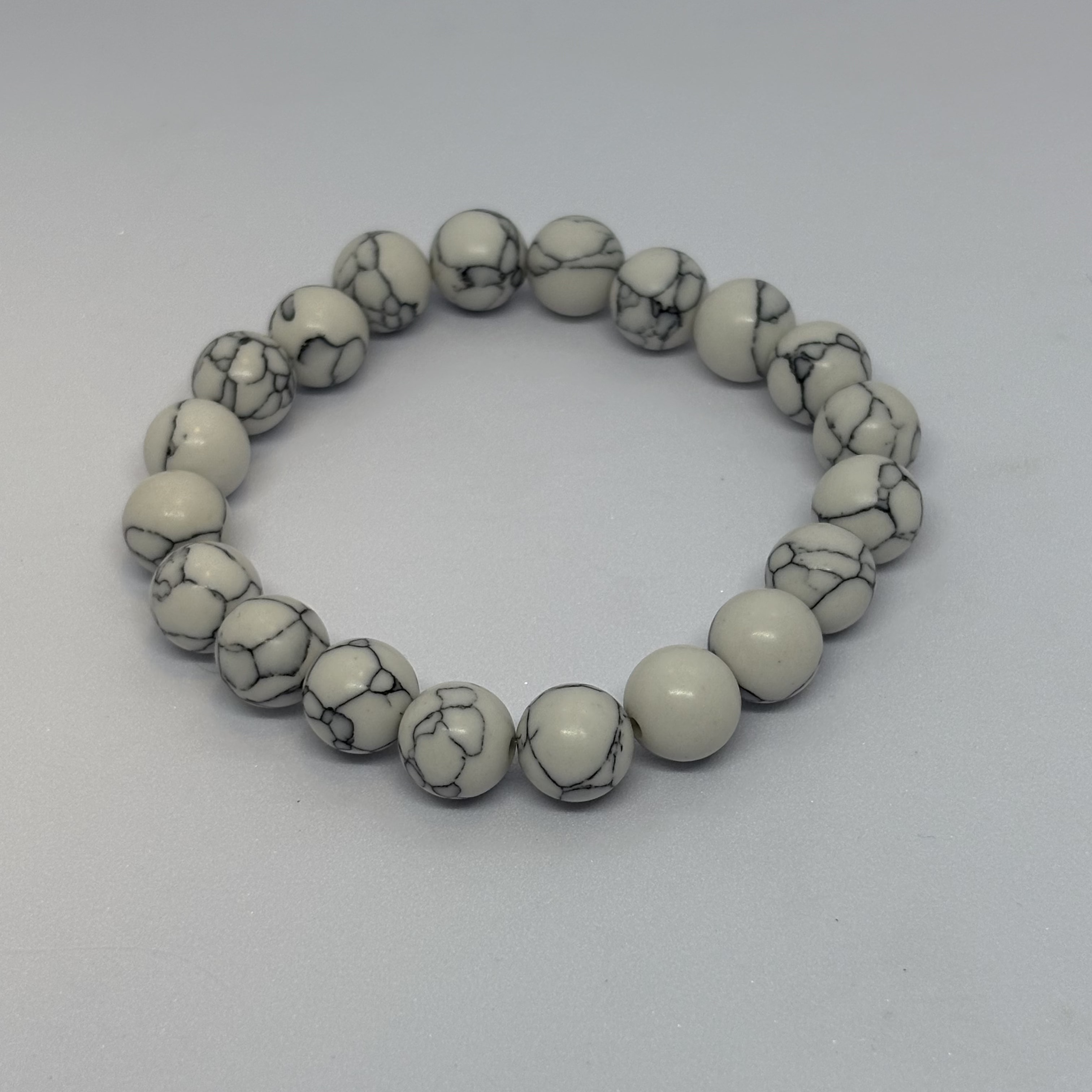 White Howlite Bracelet