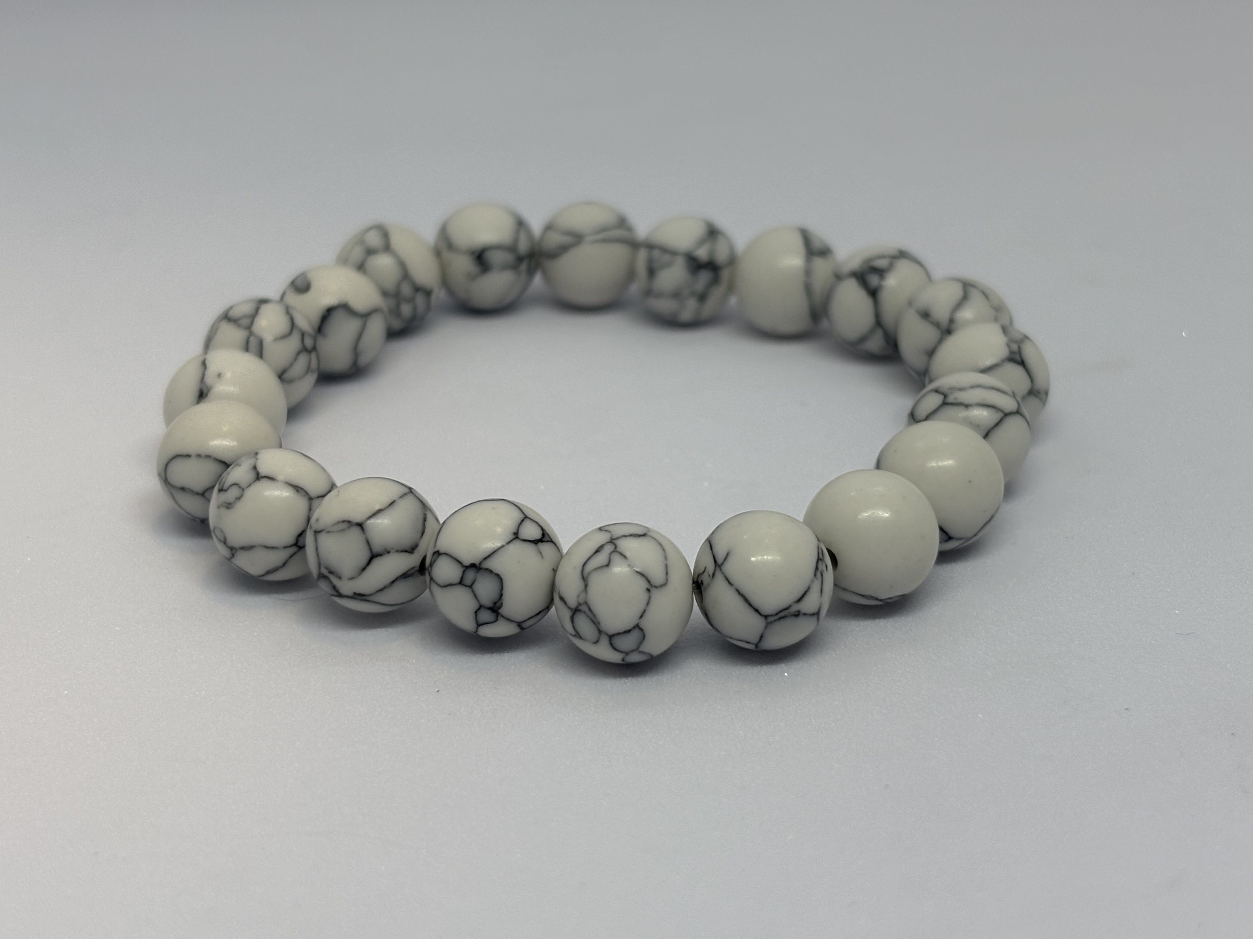 White Howlite Bracelet