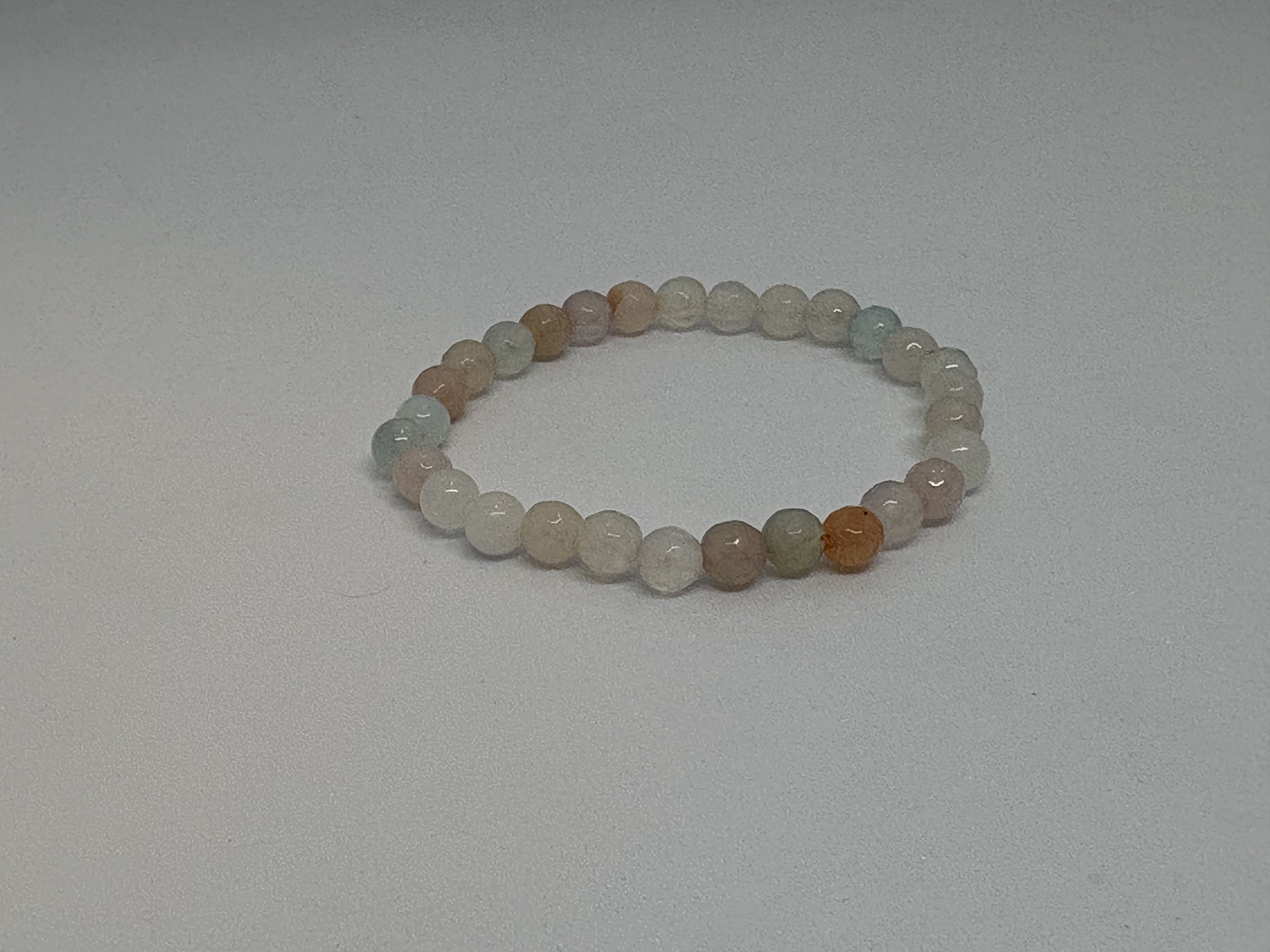 Faced Agate Bracelet