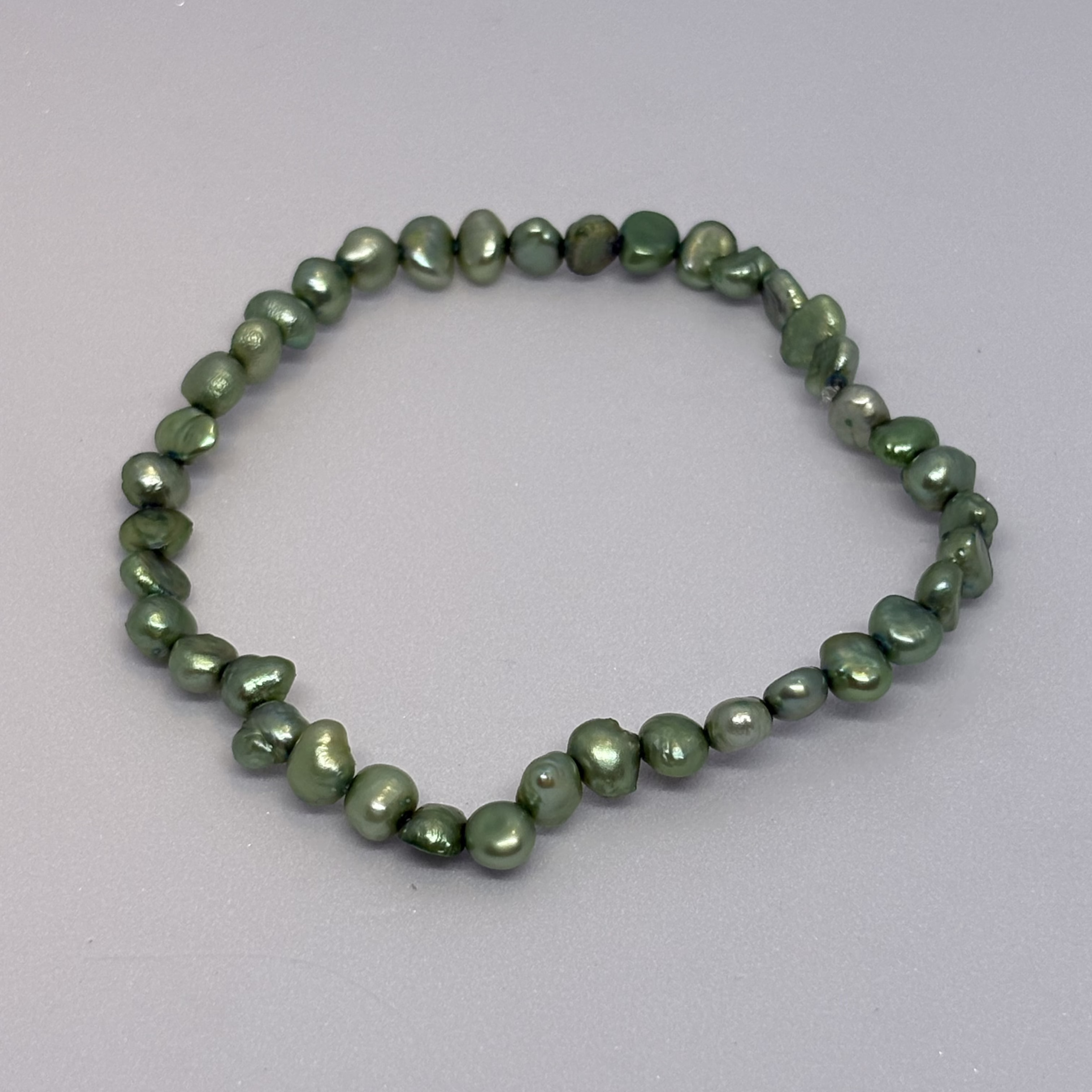 Green Pearl Bracelet