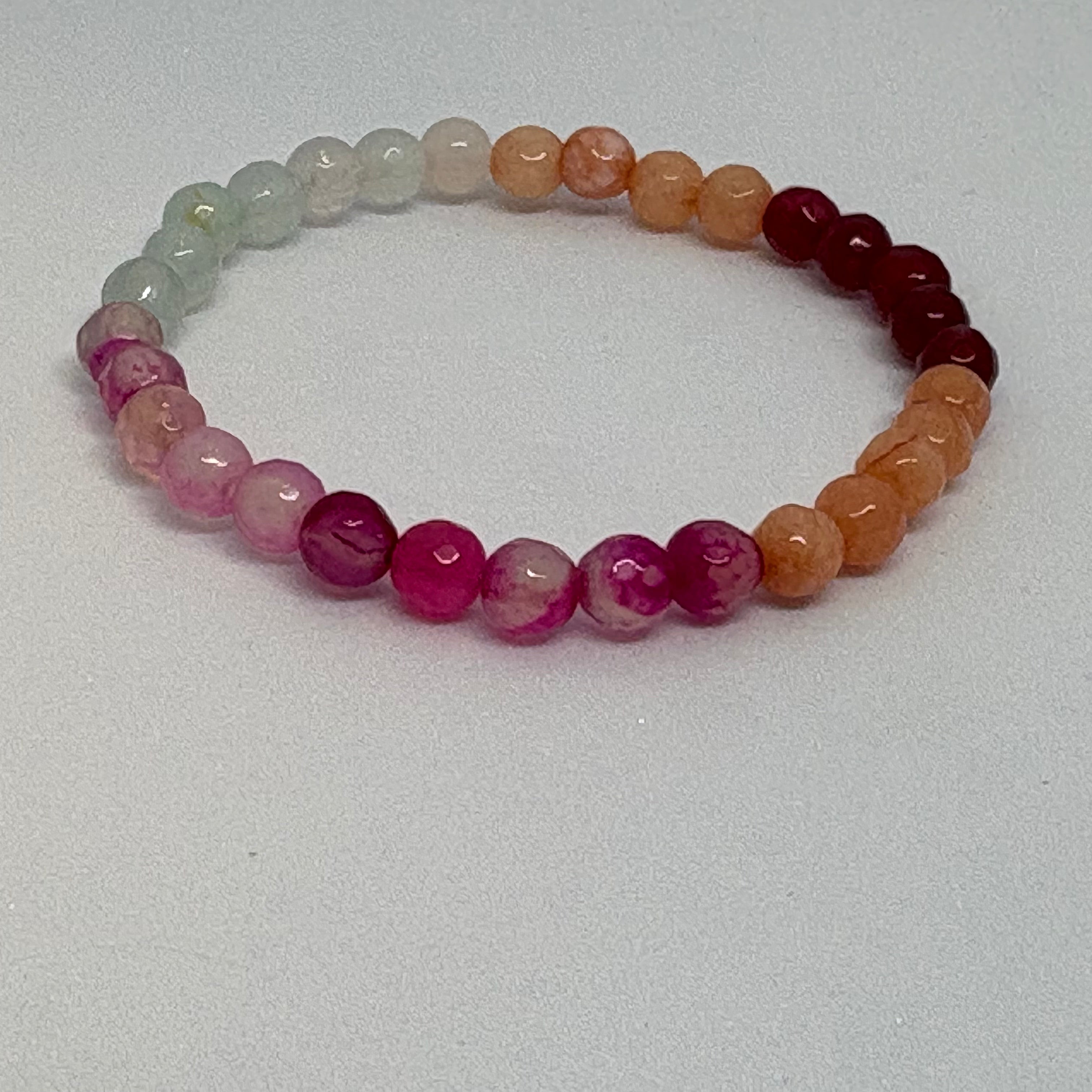 Colourful Agate Bracelet