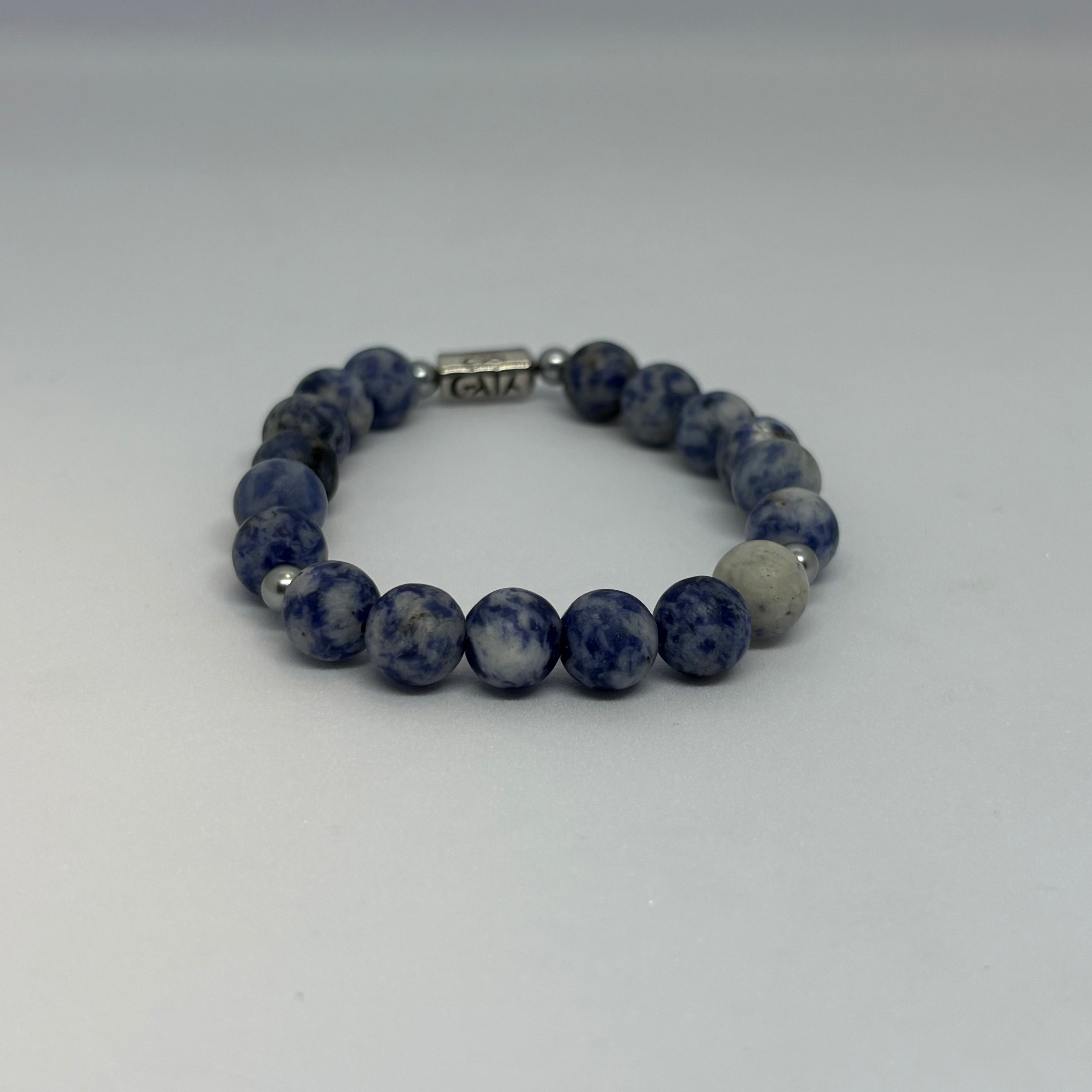 Brazil Sodalite (matte) Bracelet