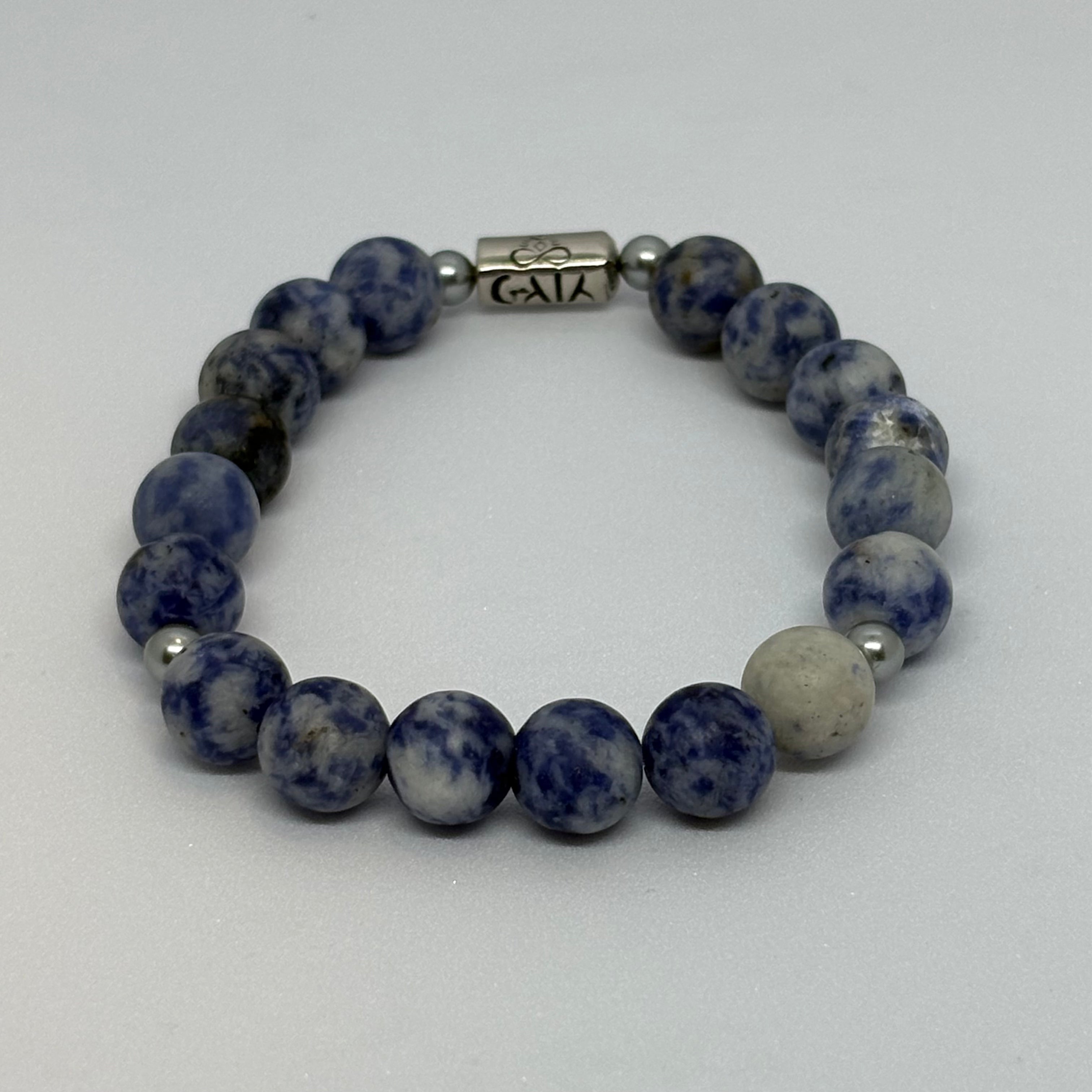 Brazil Sodalite (matte) Bracelet