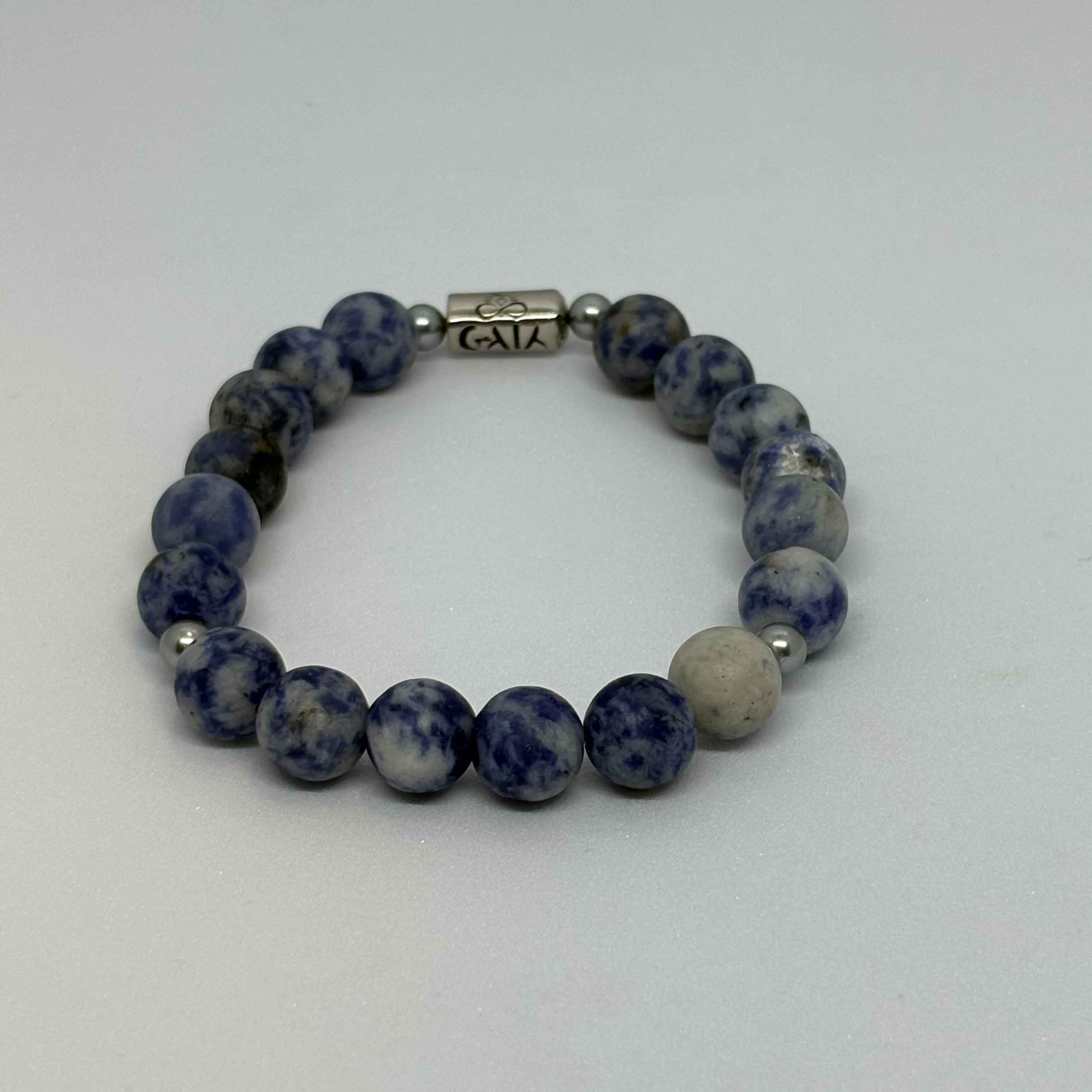 Brazil Sodalite (matte) Bracelet