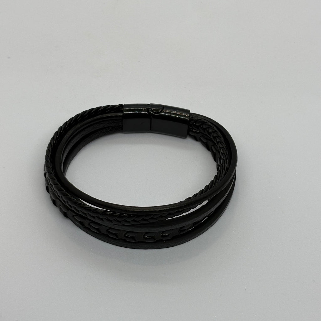 4 Layers Leather Bracelet - Stylish & Sustainable - Jewelry Designers