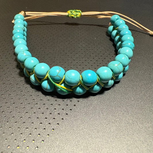 Turquoise Matte Necklace - Unique & Elegant Design - Jewelry Designers