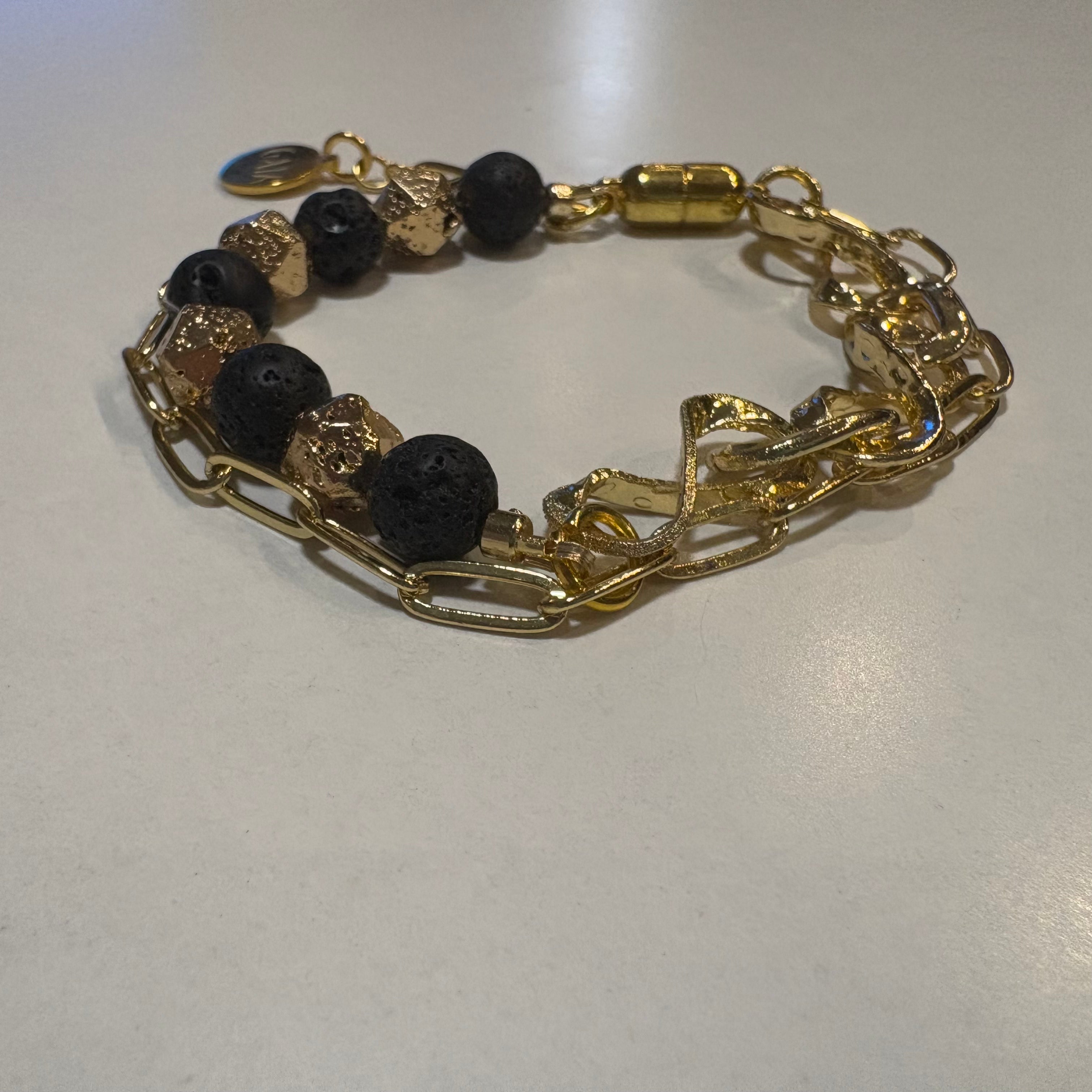 Golden Black Bracelet