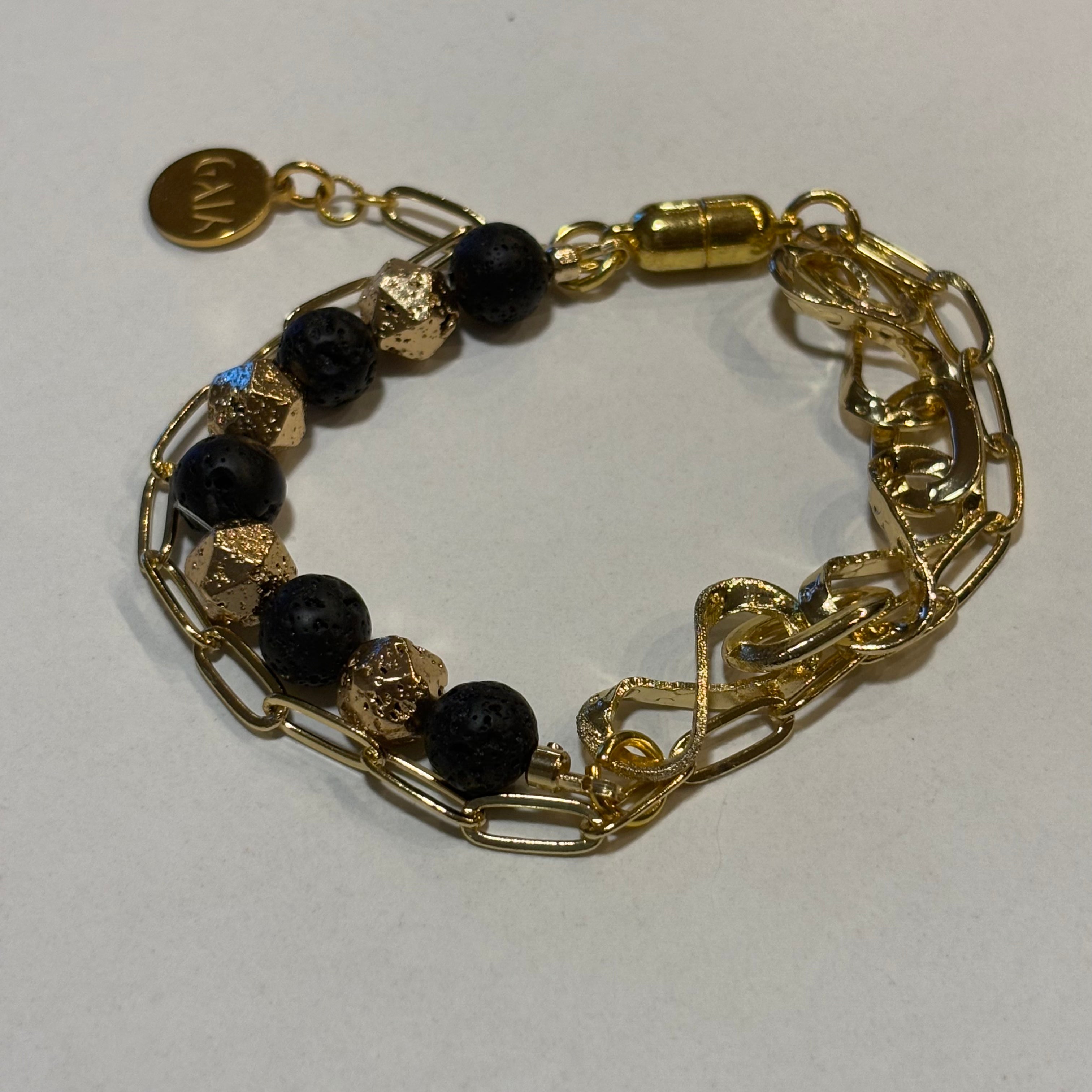 Golden Black Bracelet