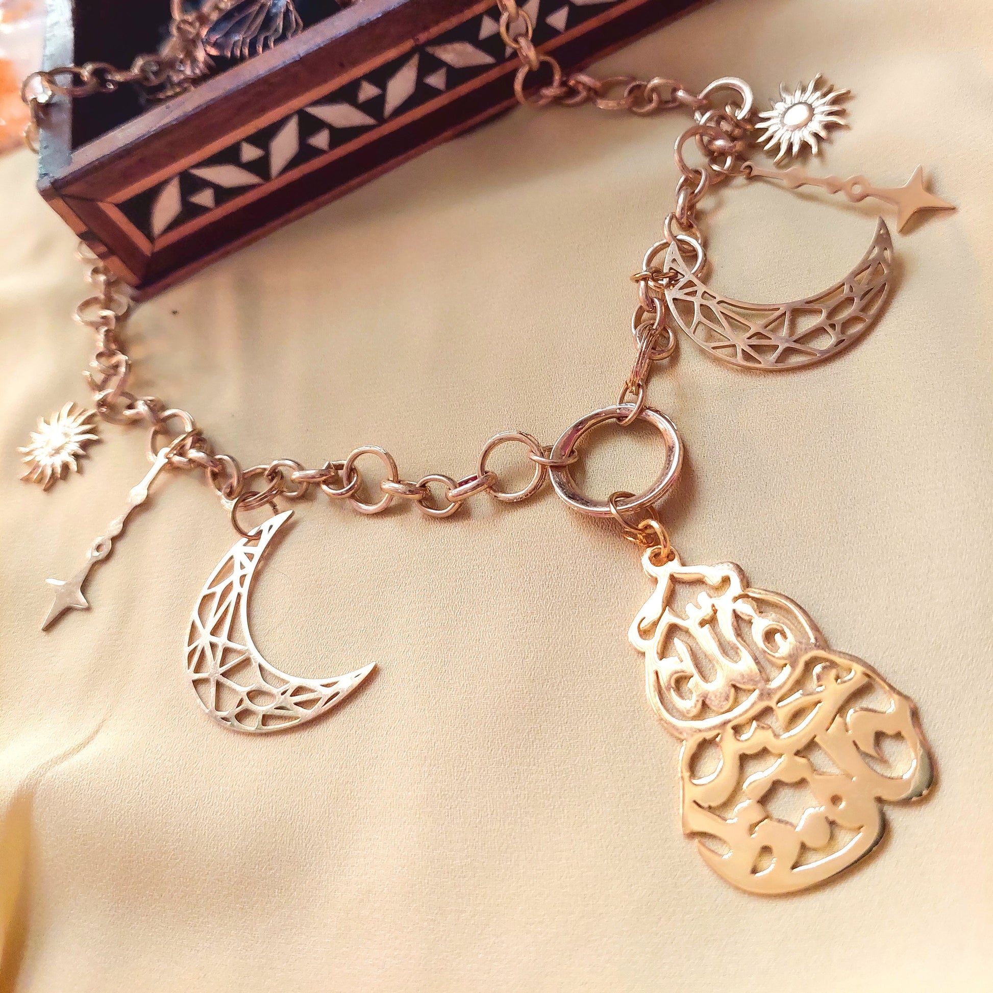 Elegant White Moonstone Necklace for Timeless Style - GAIA