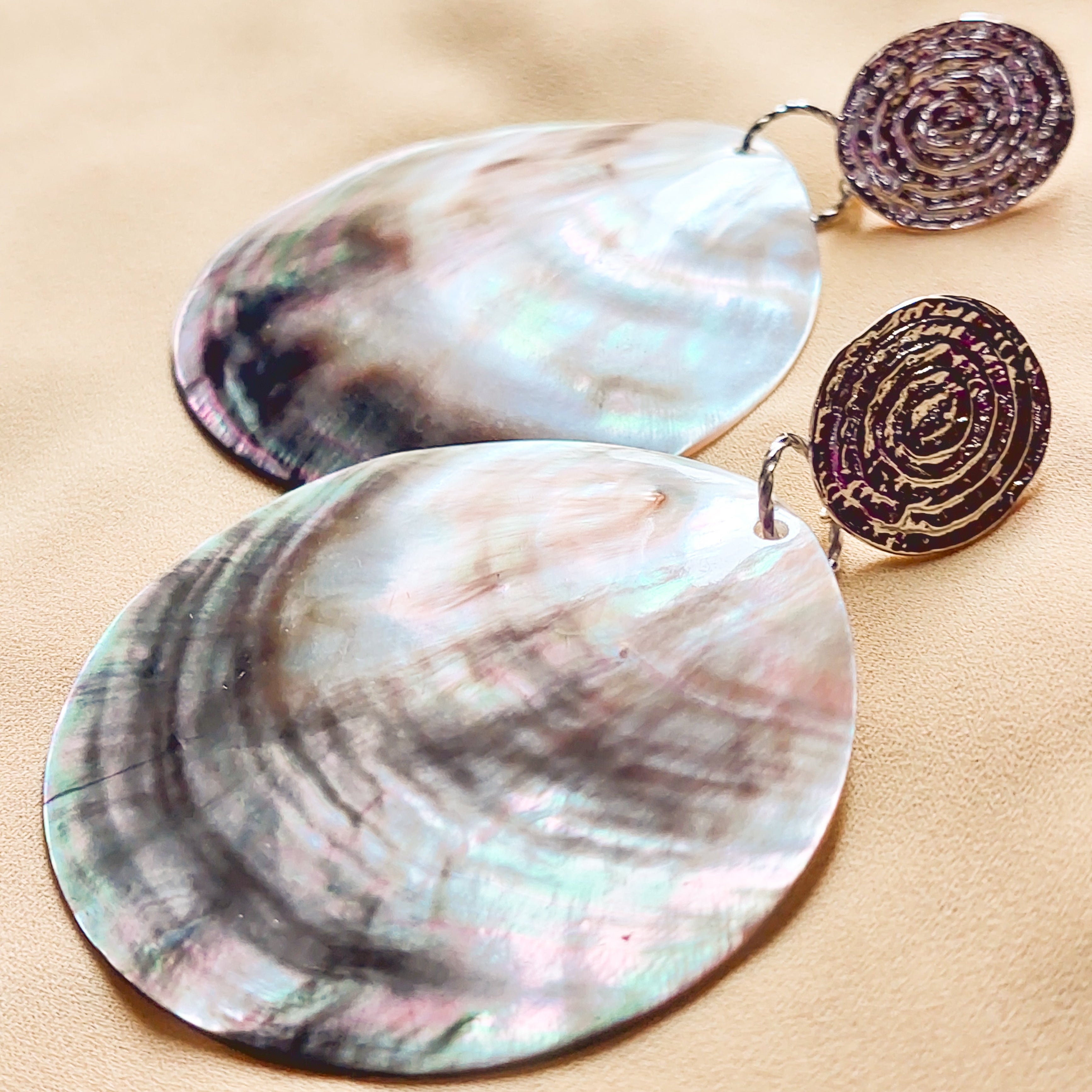 Mother of Pearl Earrings - GAIA Global