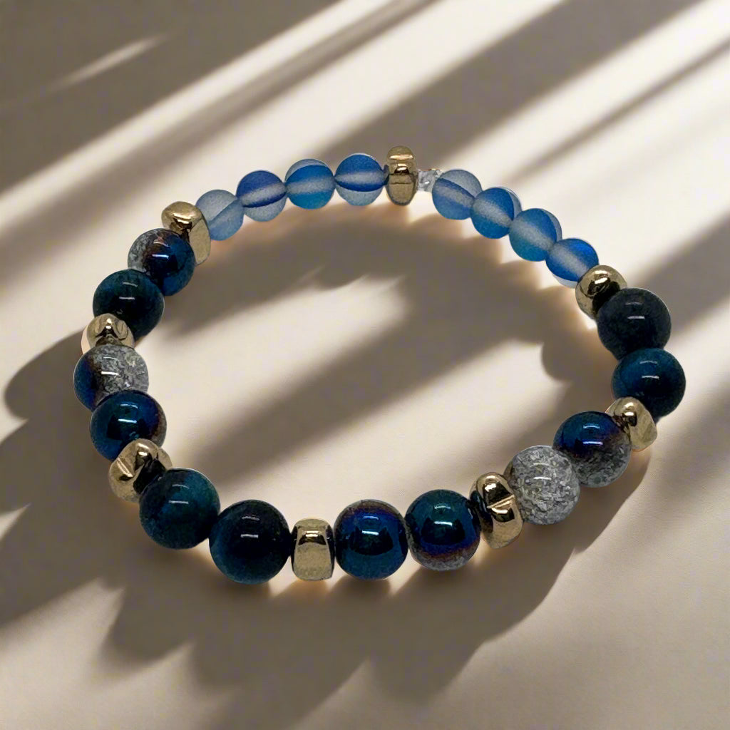 Blue Crystal Bracelet