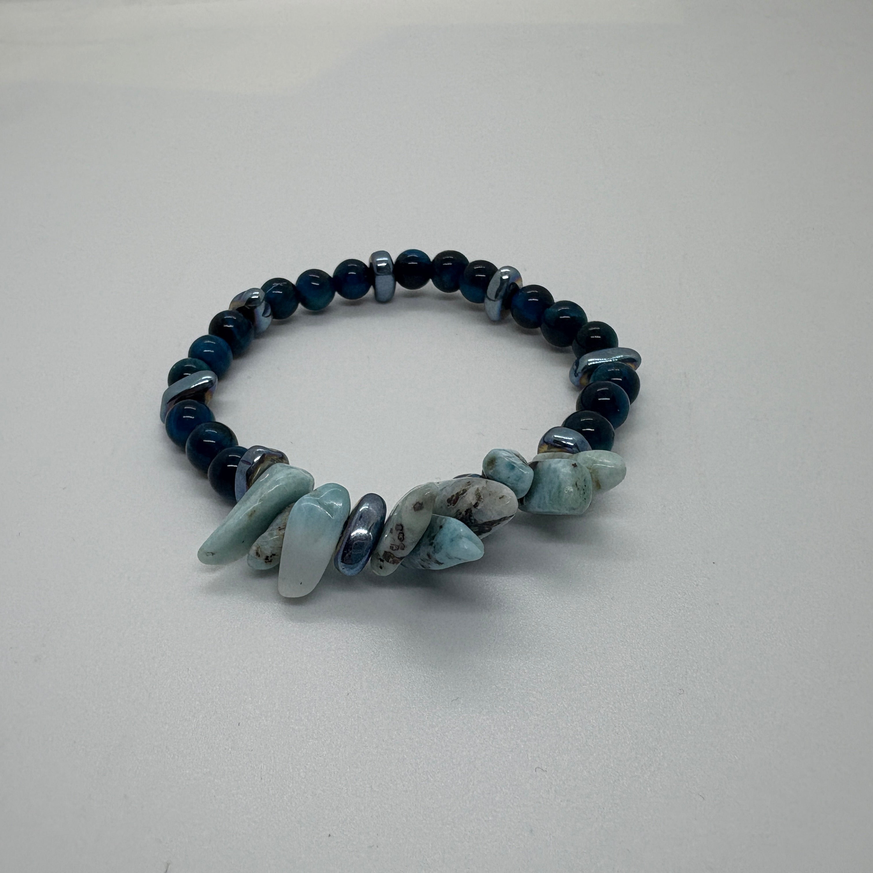 Blue Tiger Eye Bracelet