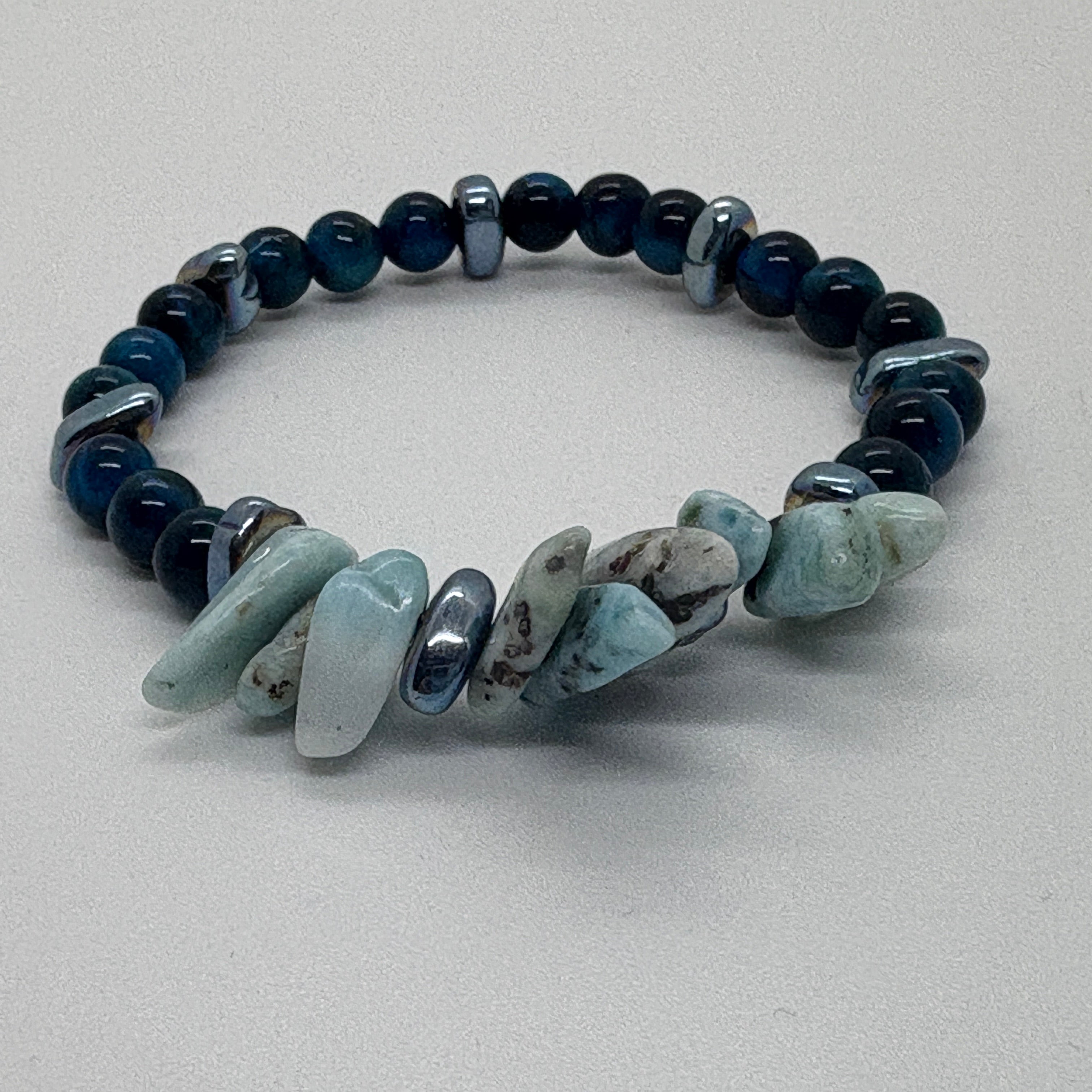 Blue Tiger Eye Bracelet